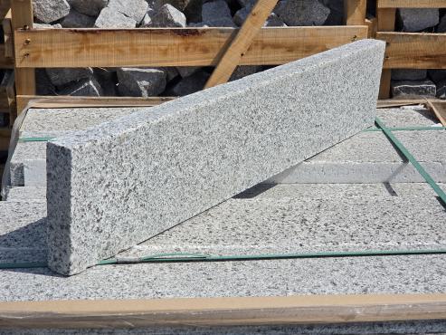 Helehall graniitäärekivi H-Grey, 100x20x5 cm
