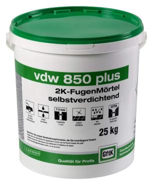 Sillutise vuugisegu vdw 850 plus, tsemendihall, 25 kg ämber Sillutise vuugisegu vdw 850 plus, tsemendihall, 25 kg ämber